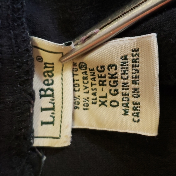 LL Bean stretchy cotton blend pants - Picture 6 of 7